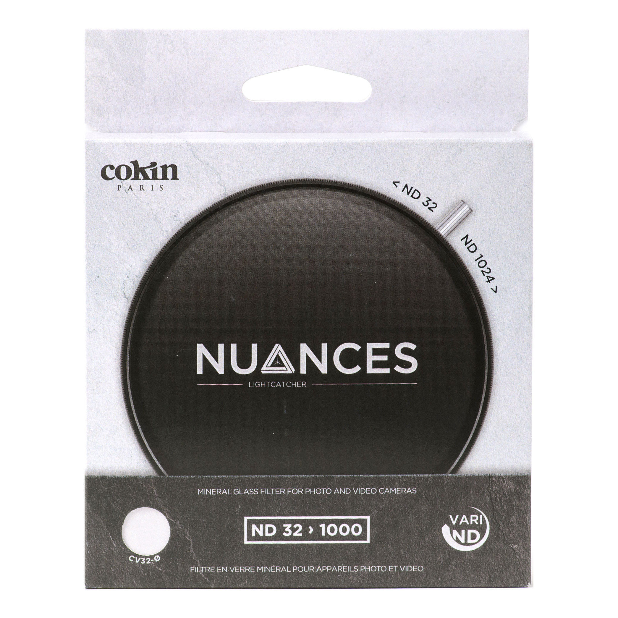 Cokin Round NUANCES NDX 32 1000 72mm 5 10 f stops