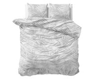 Sleeptime Flanel Dekbedovertrek Venza Grijs 240x220 cm