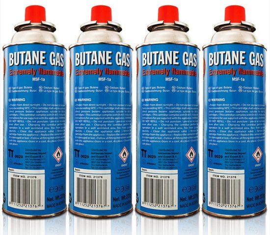 All Ride gasbussen - 4 stuks gas bus - voordeelverpakking