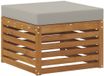 vidaXL Voetenbank Massief Acacia Hout Naturel