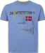 Jan Vanderstorm T-shirt homme SÖLVE Grande taille bleu clair