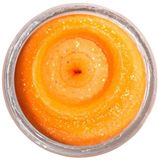 Berkley PowerBait Natural Glitter Trout Dough | 50g Garlic Fluo Orange