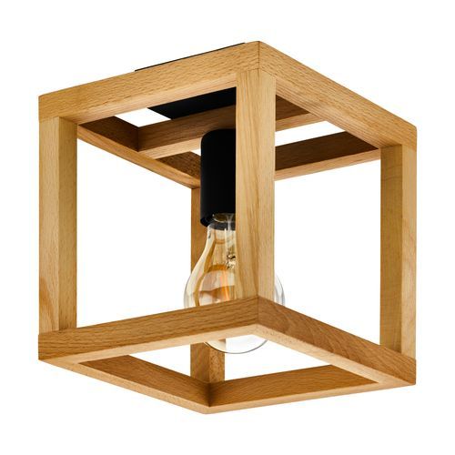 EGLO Blackcrown Plafondlamp - Zwart - E27