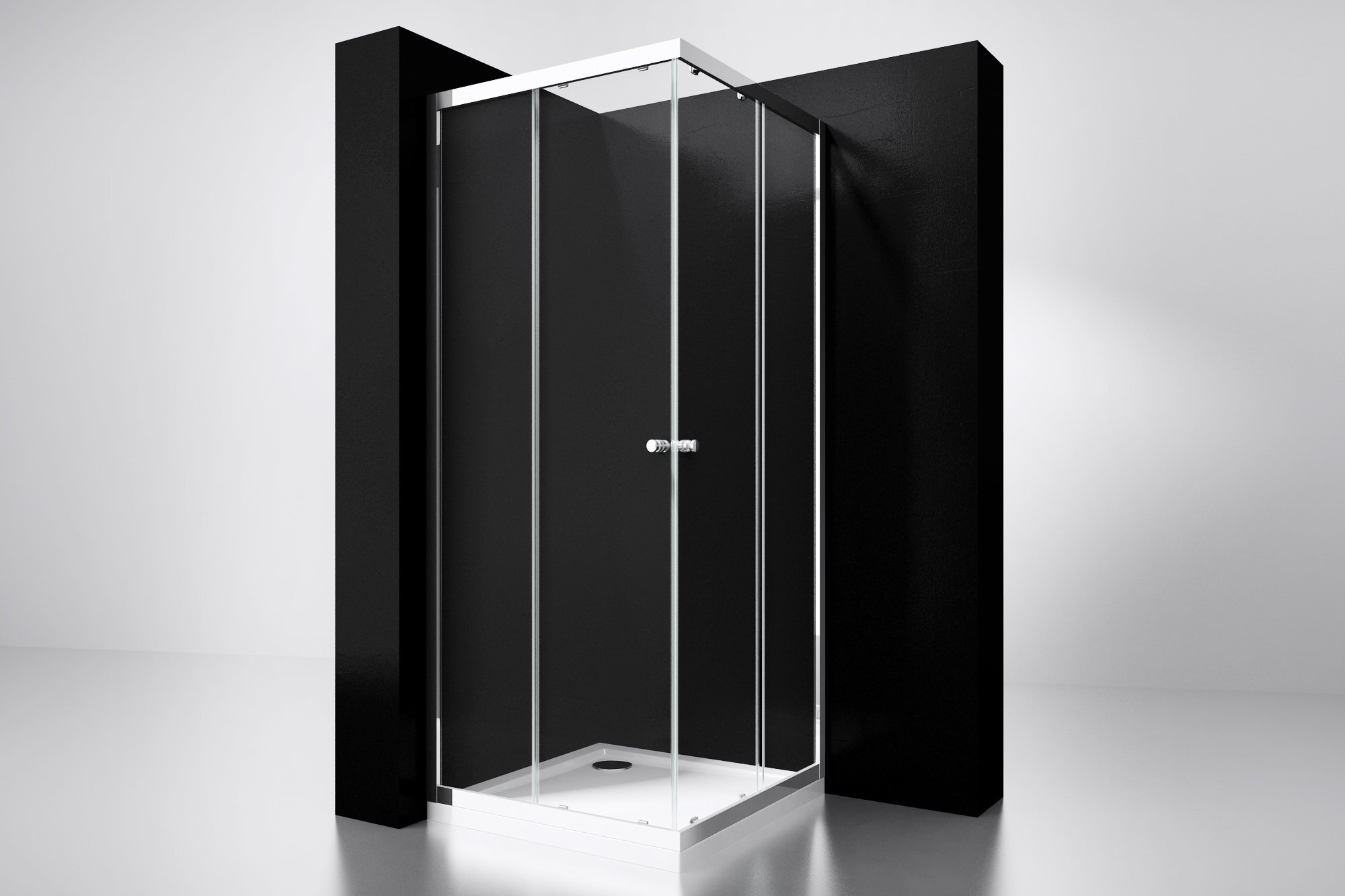 Best Design project douche hoekinstap 100 x 100 x 190 cm glas 5 mm