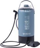 Merkloos / Sans marque Wan GmbH Draagbare Douche - Mobiele Douche - Outdoor Kamperen - Voetpomp Druk - 22 Liter - Blauw Zwart
