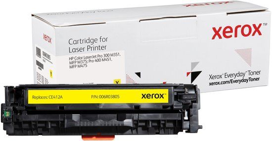 Compatible Toner Xerox CE412A Yellow