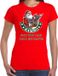 Bellatio Decorations Bol Fout Kerstshirt / Kerst t-shirt Rambo but you can call me Santa rood voor dames - Kerstkleding / Christmas outfit S