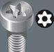 Wera 05024350001 BlackLaser Multicolour Stiftsleutel met kogelkop - Torx - T8 x 76mm