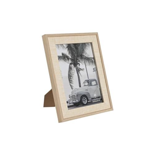 Home ESPRIT Home ESPRIT Fotolijsten, natuurglas, hout, MDF, romantisch, 20 x 1,8 x 25 cm