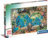 Clementoni Puzzle 300 Pièces Le Monde Merveilleux des Animaux