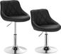 Happiq Tabouret de bar Norino deluxe - Noir