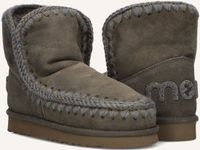MOU Eskimo 18 Glitter Logo Laarzen - Suède - Dames - Groen - Maat 37