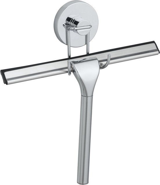 WENKO Vacuum-Loc Douchewisser chroom - Raamwisser - 25 cm - Zonder boren