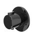 IVY Pact Afbouwdeel Inbouwthermostaat Symmetry met Rond Rozet - Zwart Chroom PVD