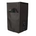 kwmobile Gaming console hoes voor Microsoft Xbox Series X Afdekking – stofhoes voor console van polyester – flexibele consolehoes met zijvakken – donkergrijs