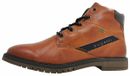 Bugatti Caj Hommes Bottines à lacets Marron Casual