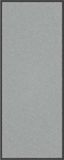 vidaXL Tapis de porte 60x150 cm gris