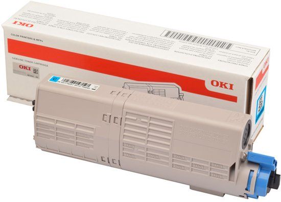 OKI 46490403 Toner Cartridge - Cyan - 1500 Pages - Original