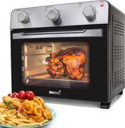 MaxxHome Heteluchtoven - Hete lucht Friteuse - Bakoven met Hete lucht - Grillfunctie - 28L - 1600W