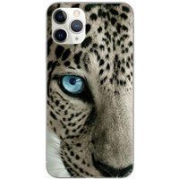 1001 coques Apple iPhone 11 Pro Oeil de leopard bedrukt siliconen hoesje