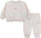 Nike Essential Fleece Crew Set Ecru Unisex Baby 62