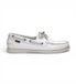 Sebago Docksides Portland 7000H00 Chaussures de bateau en cuir blanc pour homme