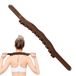 Icecat Bâton de massage en bois portable pour la relaxation musculaire