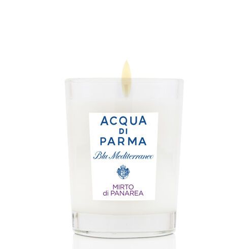 Acqua di Parma Mirto di Panarea Geurkaars - 200g - Wit - Cylinder - 1 stuk