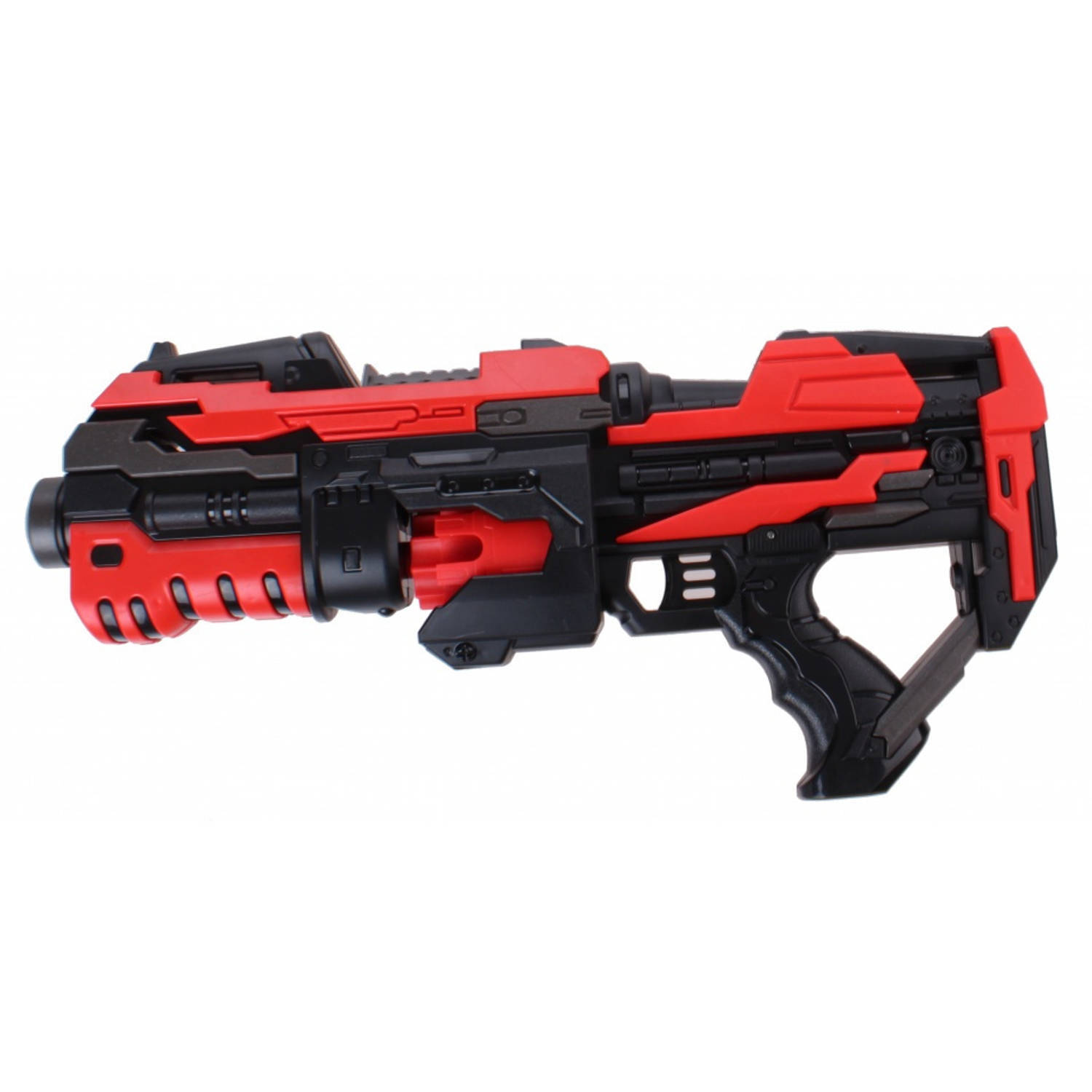 TackPro shotgun pro attack junior 45 cm zwart/rood 11-delig