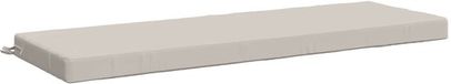 vidaXL Bankkussen SOEST 100% Polyester Wit 150 x 50 x 8 cm