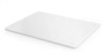 HENDI Snijplank - HDPE polyethyleen - antislipvoeten, universeel - 45x30 cm - wit