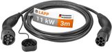 LAPP MOBILITY Laadkabel Type 2, 11 kW, 3 m, zwart