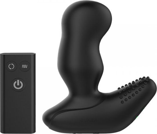 Nexus Revo Extreme Mini Vibrator - Black Silicone - G-Spot Stimulation