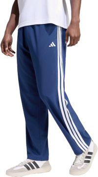 Adidas Sportswear Essentials 3-Stripes Stanford Lichte Woven Tapered Open Hem Broek - Heren - Blauw
