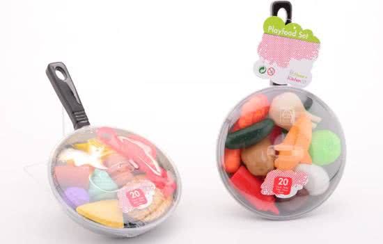 Johntoy Home and Kitchen koekenpan met inhoud 20-delig