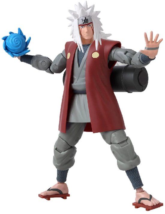 Bandai - Anime Heroes - Jiraiya Figuur - Naruto Shippuden - 17 cm Actiefiguur