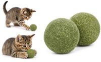 Speelgoed Katti Speelgoed KATTI CATNIPBALLEN GROEN 4CM 2ST