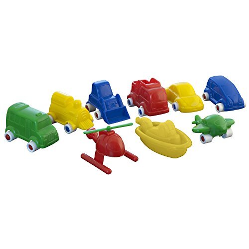 Miniland 50.27470 Minimobil 9 stuks, Multi-Color