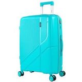 Middelgrote ITACA Middelgrote Koffer. Suitcase - Medium Trolley Reiskoffer van ITACA. Lichtge