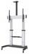 Manhattan 461672 support TV sol Argent
