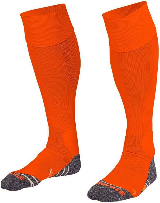 Stanno Uni II Voetbal Sportsokken - Maat 36 - Unisex - oranje/grijs