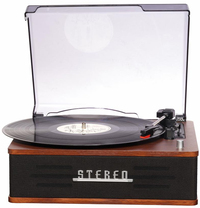 Denver VPB-262 Retro Platenspeler met Bluetooth 5.0 - Zwart/Hout