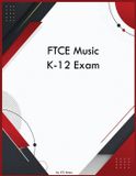 FTCE Libri GmbH FTCE Music K-12 Exam Paperback