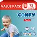 Confy - Culottes premium taille 5 junior 11-18kg - 3 x 24 pièces