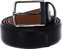 Vanzetti Leren Riem 35mm Leather Belt W85 Marine Blauw