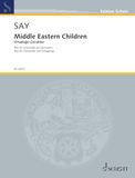 Middle Eastern Children (Ortadogu Çocuklari): Duo for violoncello and percussion. op. 109. cello and percussion. Partition et parties.