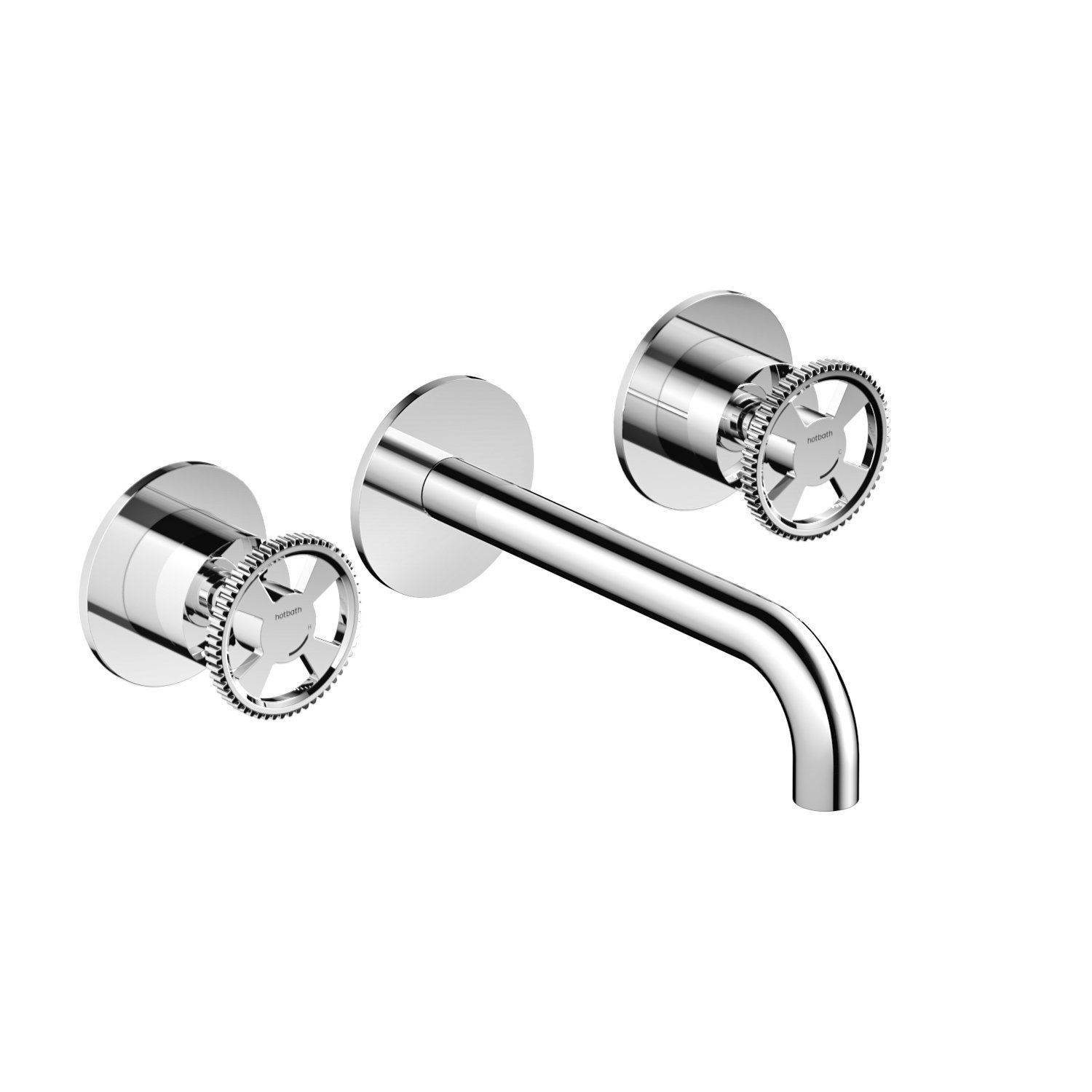 hotbath Cobber @work CW005T-18 inbouw wastafelmengkraan 18 cm chroom