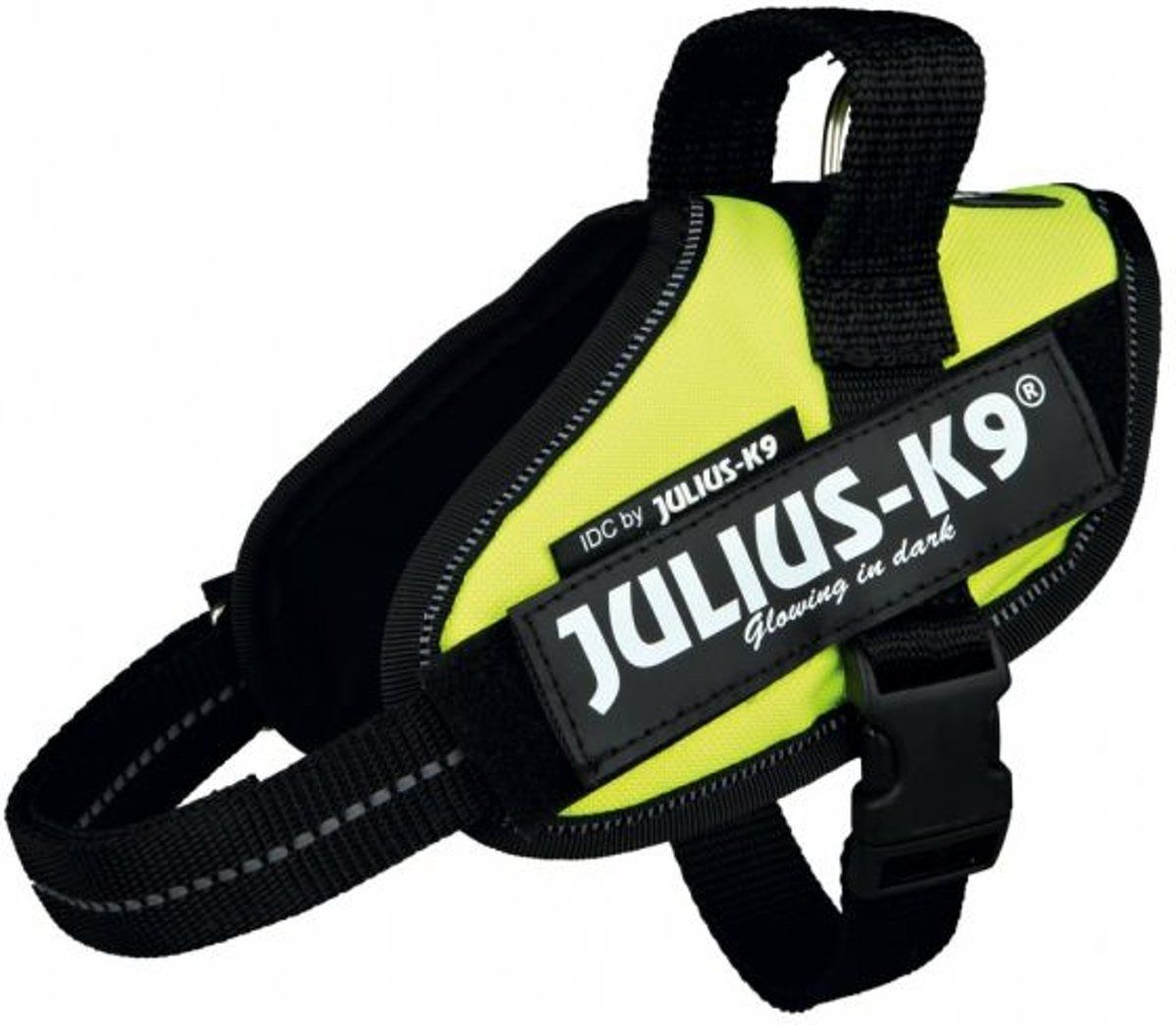 JULIUS K9 IDC Powertuig/Harnas - Mini-mini/40-53cm - XS - Neon Groen