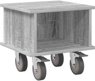 vidaXL TV-meubel 37 x 35 x 35 cm grijs sonoma bewerkt hout