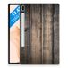 B2Ctelecom Samsung Galaxy Tab S7FE Silicone Tablet Hoes Steigerhout